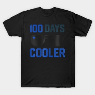 100 Days Cooler Happy 100Th Day Of School Sunglasses T-Shirt